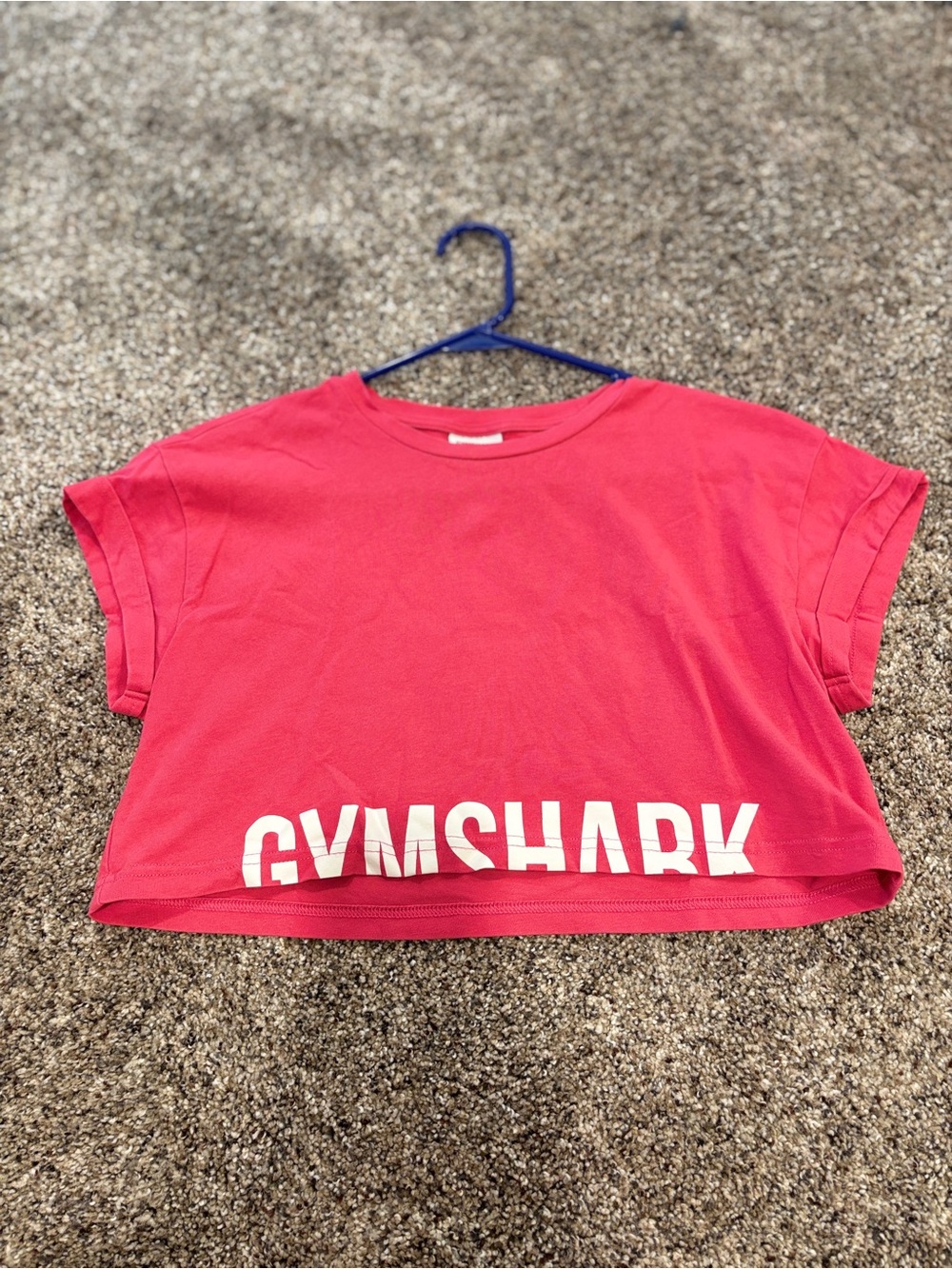 Gymshark Women’s' Cropped Tee in Hot Pink